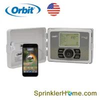 เครื่องตั้งเวลารดน้ำผ่านมือถือ Orbit 57946 B-hyve WiFi Sprinkler System Controller